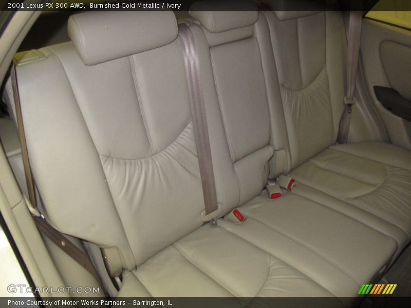 Burnished Gold Metallic / Ivory 2001 Lexus RX 300 AWD
