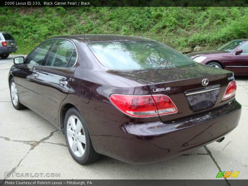 Black Garnet Pearl / Black 2006 Lexus ES 330