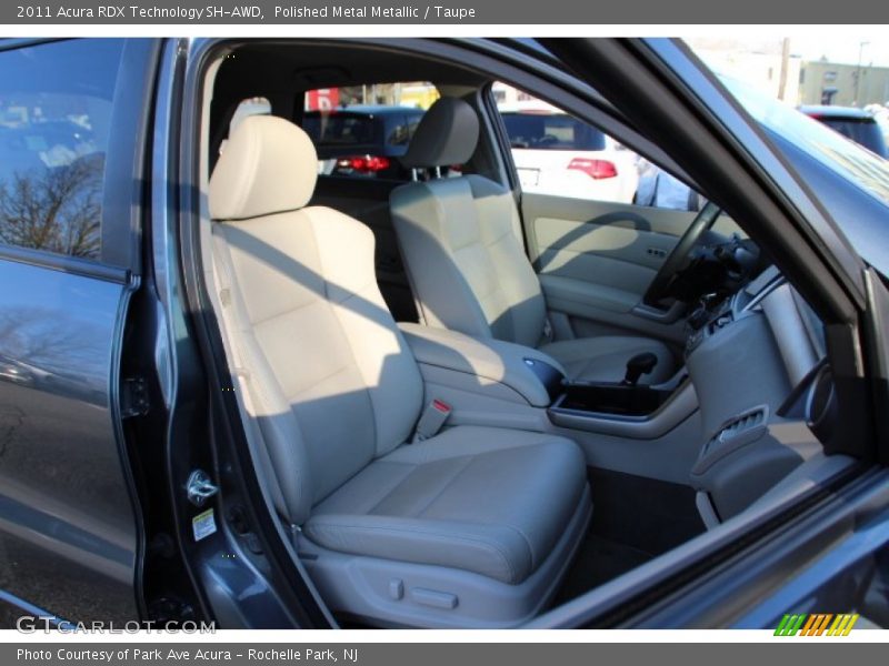 Polished Metal Metallic / Taupe 2011 Acura RDX Technology SH-AWD