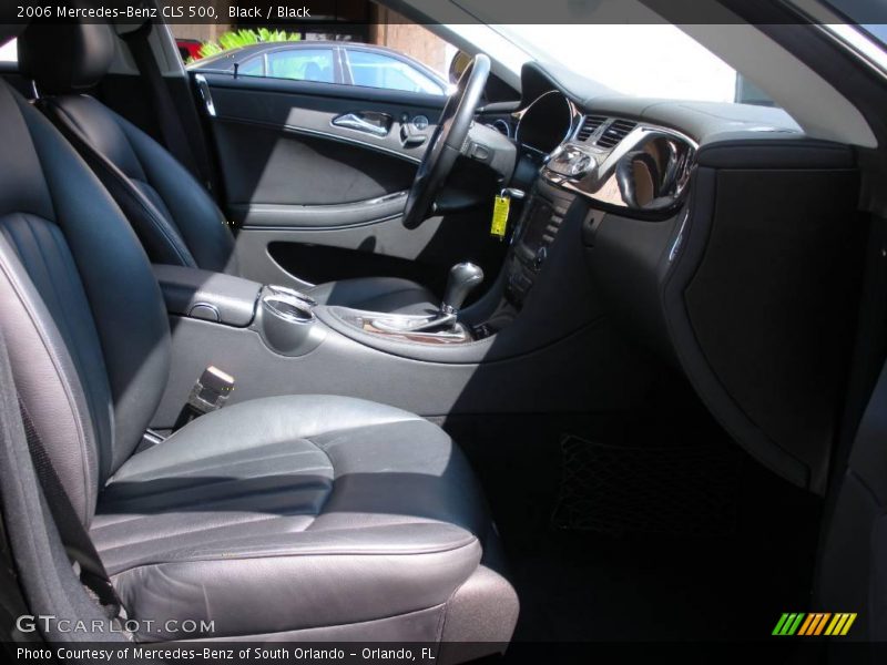 Black / Black 2006 Mercedes-Benz CLS 500