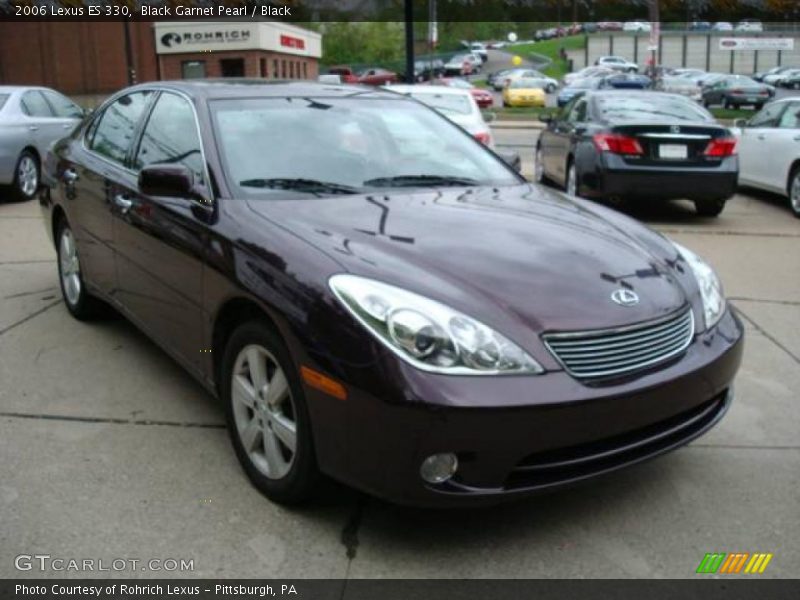 Black Garnet Pearl / Black 2006 Lexus ES 330