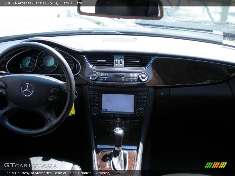 Black / Black 2006 Mercedes-Benz CLS 500