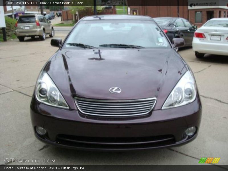 Black Garnet Pearl / Black 2006 Lexus ES 330