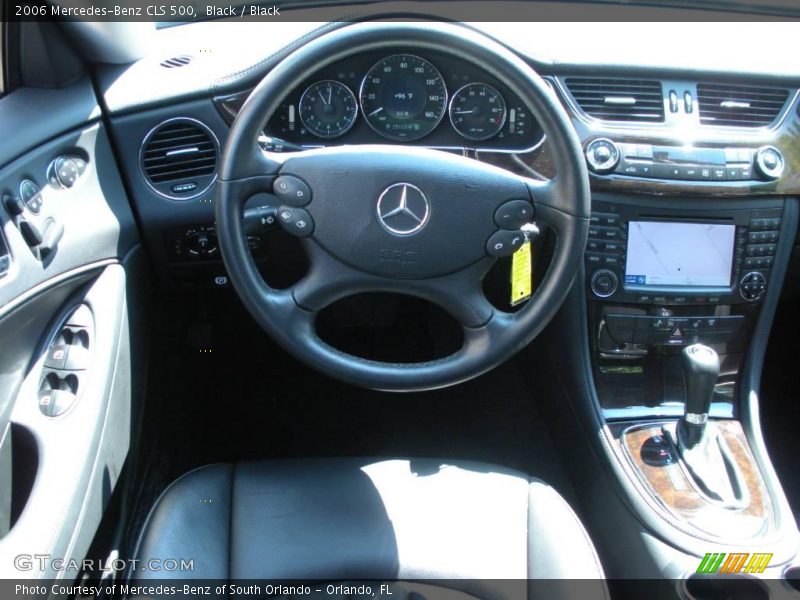 Black / Black 2006 Mercedes-Benz CLS 500