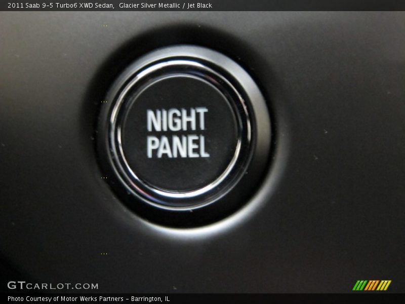 Glacier Silver Metallic / Jet Black 2011 Saab 9-5 Turbo6 XWD Sedan