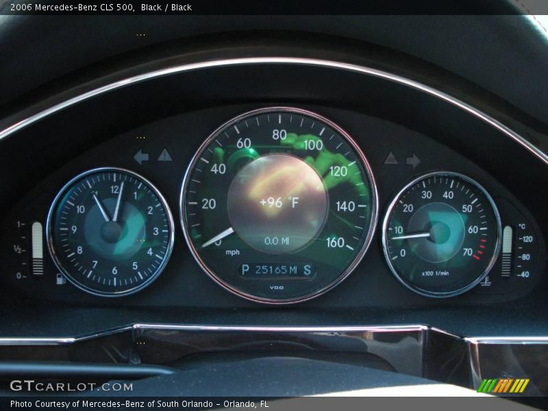 Black / Black 2006 Mercedes-Benz CLS 500