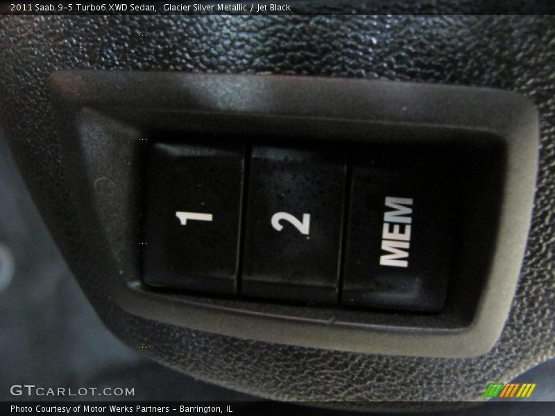 Glacier Silver Metallic / Jet Black 2011 Saab 9-5 Turbo6 XWD Sedan