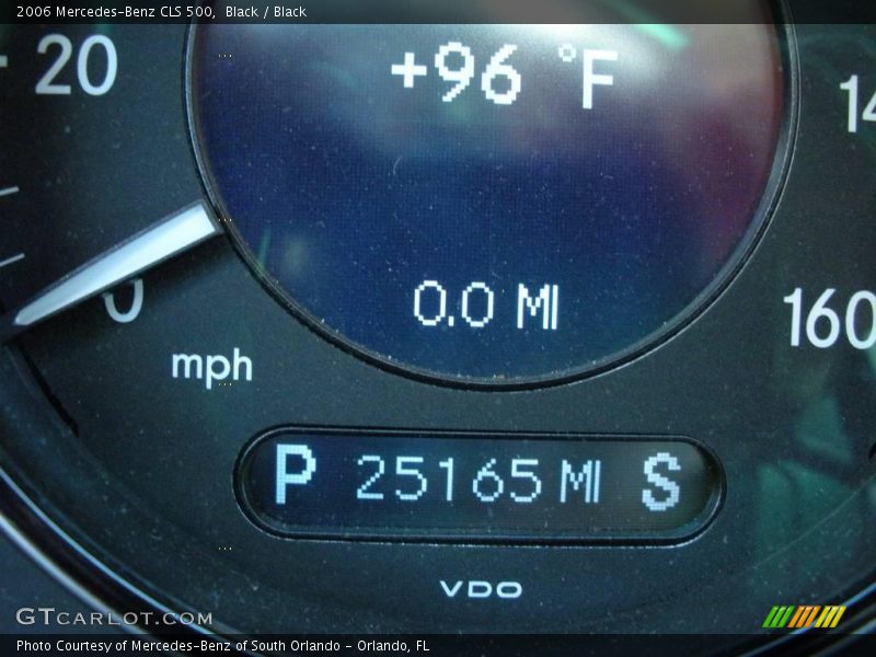 Black / Black 2006 Mercedes-Benz CLS 500