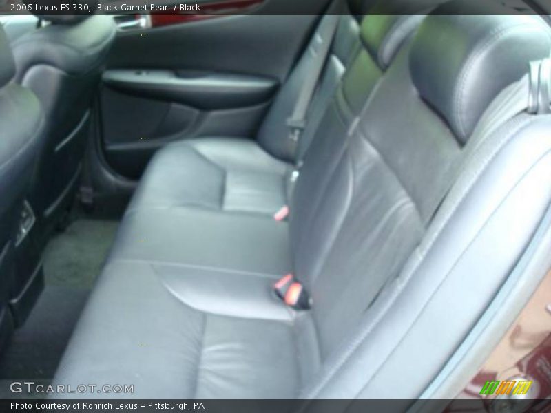 Black Garnet Pearl / Black 2006 Lexus ES 330