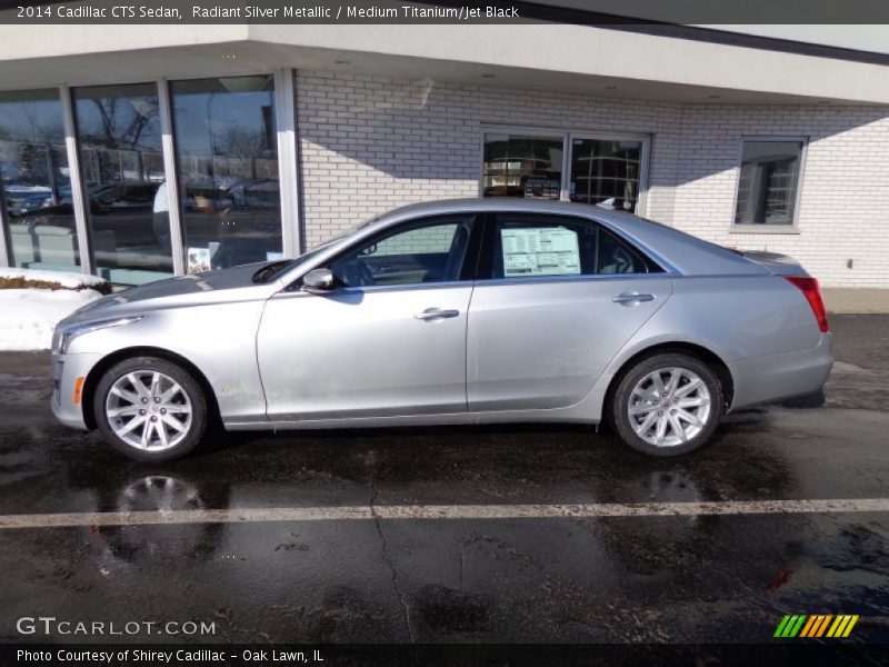  2014 CTS Sedan Radiant Silver Metallic