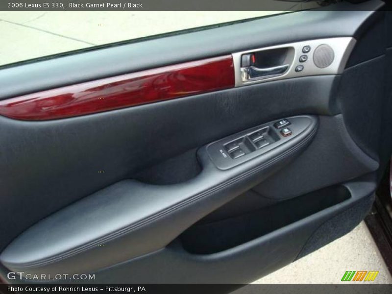 Black Garnet Pearl / Black 2006 Lexus ES 330