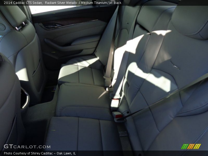 Radiant Silver Metallic / Medium Titanium/Jet Black 2014 Cadillac CTS Sedan