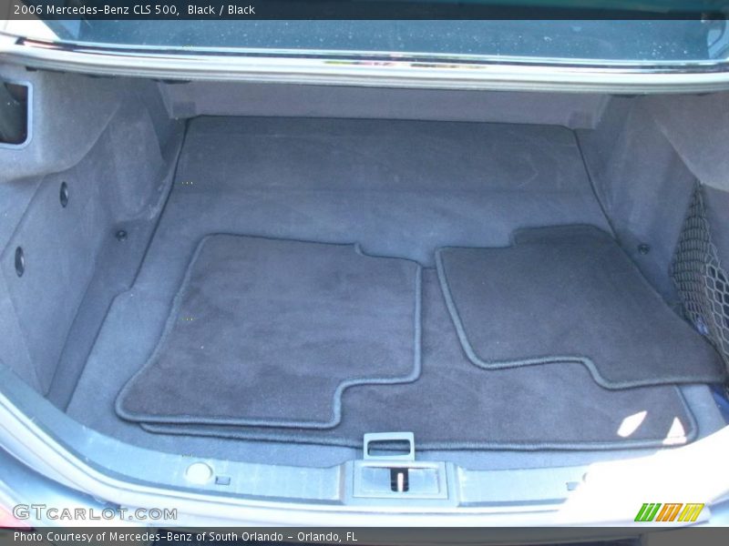 Black / Black 2006 Mercedes-Benz CLS 500
