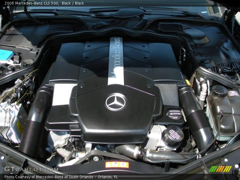 Black / Black 2006 Mercedes-Benz CLS 500