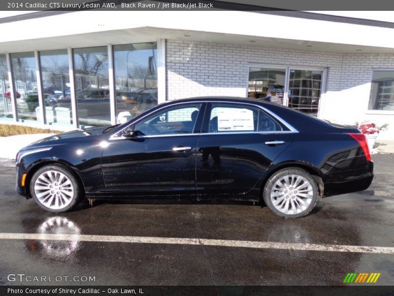  2014 CTS Luxury Sedan AWD Black Raven