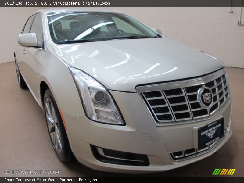 Silver Coast Metallic / Shale/Cocoa 2013 Cadillac XTS FWD