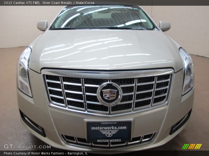 Silver Coast Metallic / Shale/Cocoa 2013 Cadillac XTS FWD