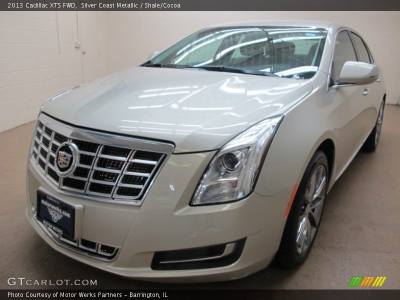 Silver Coast Metallic / Shale/Cocoa 2013 Cadillac XTS FWD