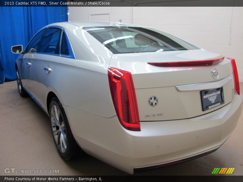Silver Coast Metallic / Shale/Cocoa 2013 Cadillac XTS FWD
