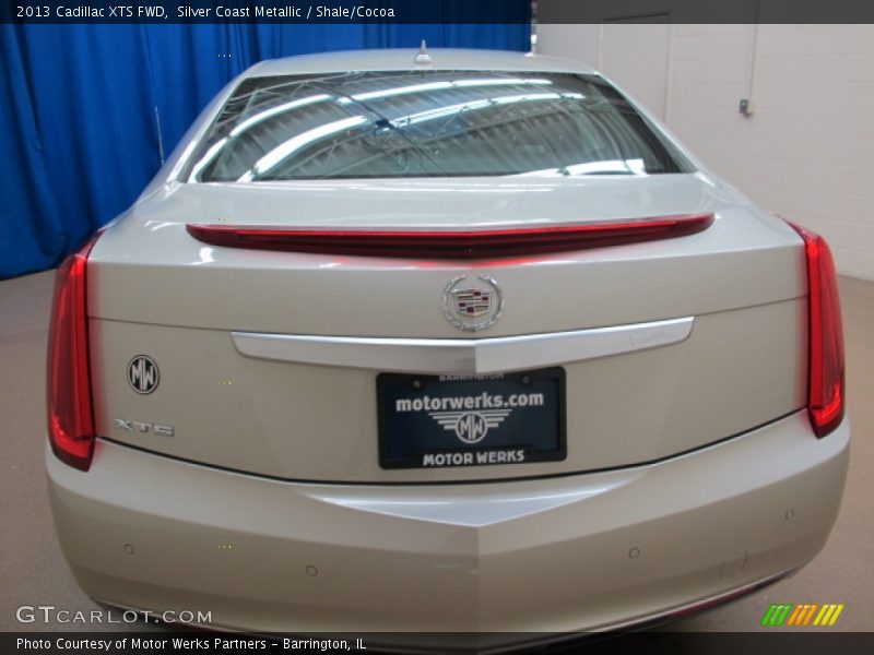 Silver Coast Metallic / Shale/Cocoa 2013 Cadillac XTS FWD