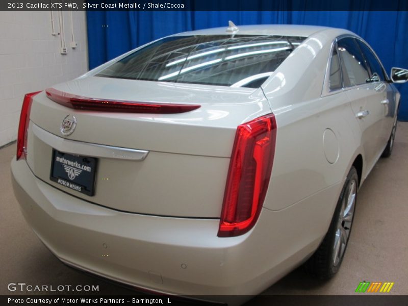 Silver Coast Metallic / Shale/Cocoa 2013 Cadillac XTS FWD