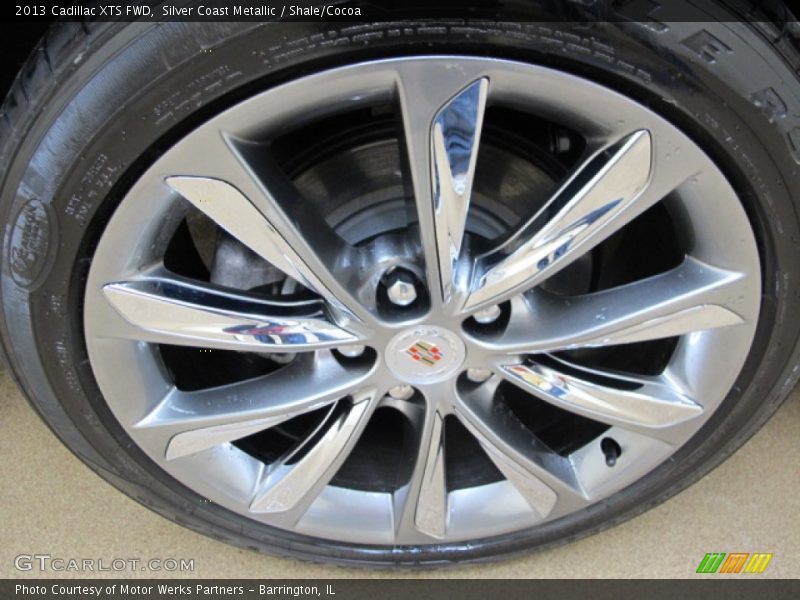 Silver Coast Metallic / Shale/Cocoa 2013 Cadillac XTS FWD