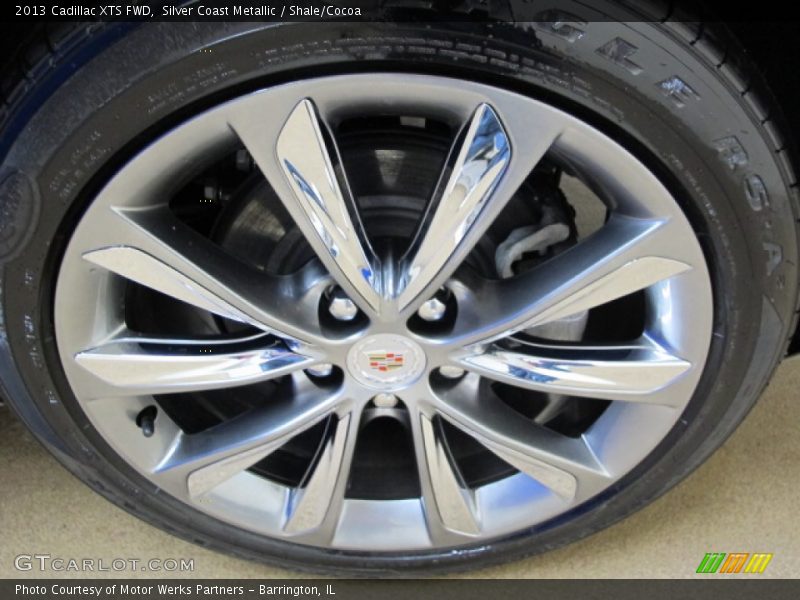 Silver Coast Metallic / Shale/Cocoa 2013 Cadillac XTS FWD