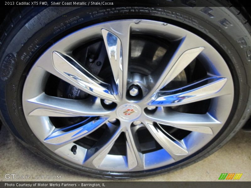 Silver Coast Metallic / Shale/Cocoa 2013 Cadillac XTS FWD