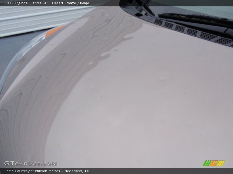 Desert Bronze / Beige 2012 Hyundai Elantra GLS