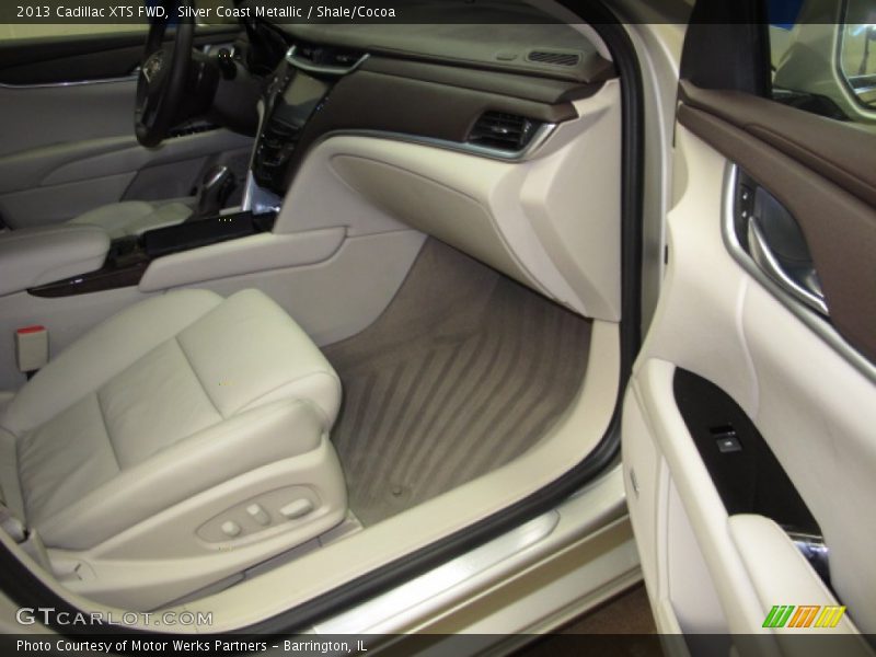 Silver Coast Metallic / Shale/Cocoa 2013 Cadillac XTS FWD