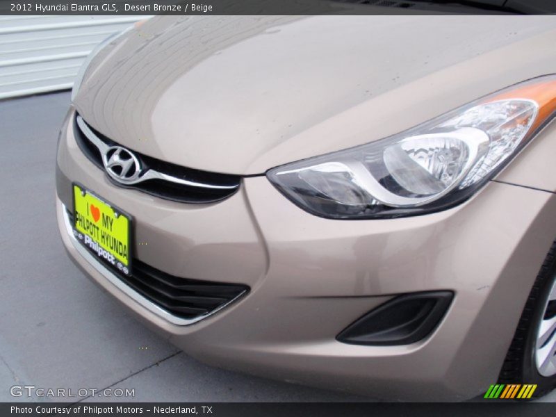 Desert Bronze / Beige 2012 Hyundai Elantra GLS