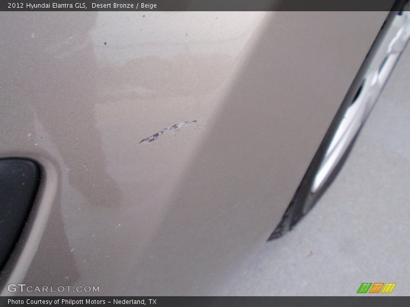 Desert Bronze / Beige 2012 Hyundai Elantra GLS
