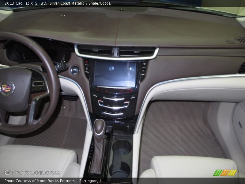 Silver Coast Metallic / Shale/Cocoa 2013 Cadillac XTS FWD