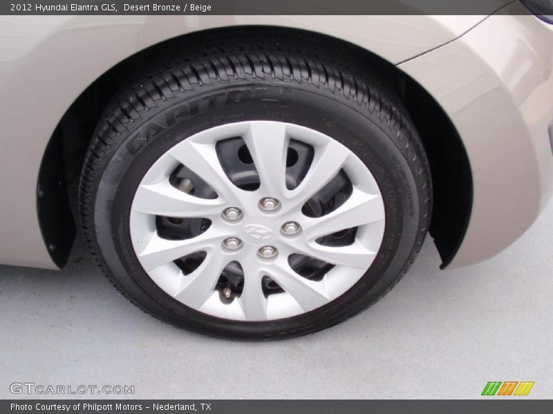 Desert Bronze / Beige 2012 Hyundai Elantra GLS
