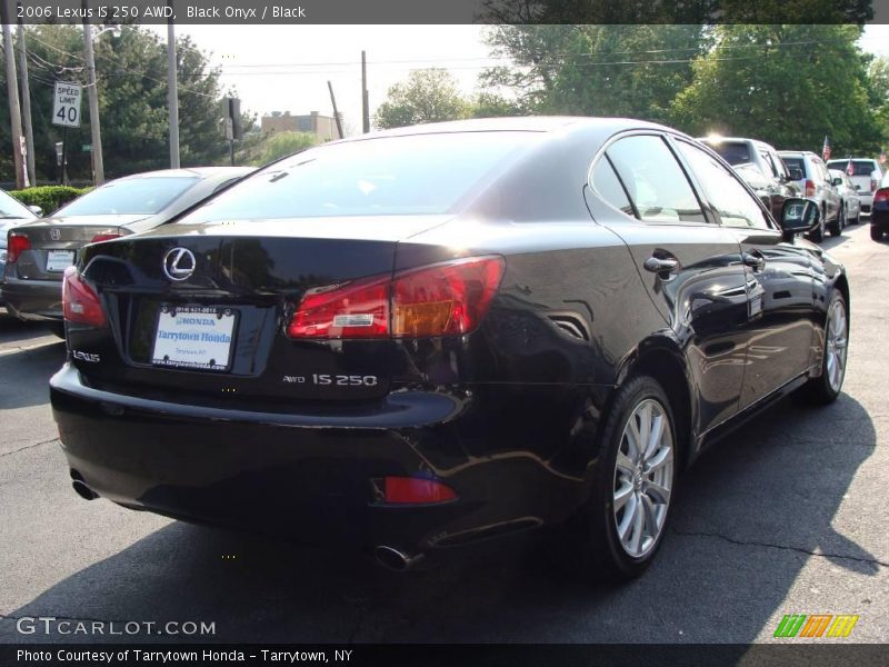 Black Onyx / Black 2006 Lexus IS 250 AWD