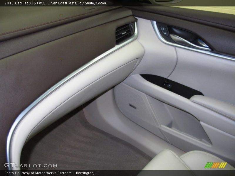 Silver Coast Metallic / Shale/Cocoa 2013 Cadillac XTS FWD