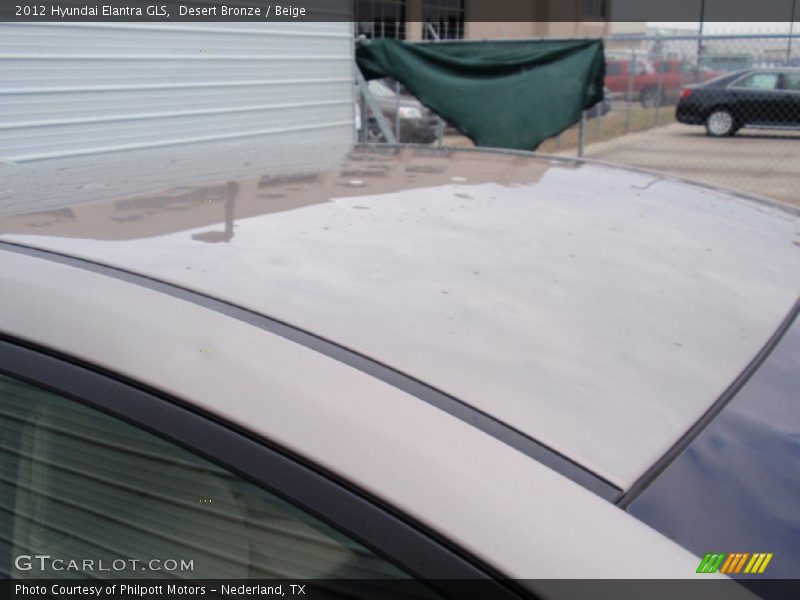 Desert Bronze / Beige 2012 Hyundai Elantra GLS
