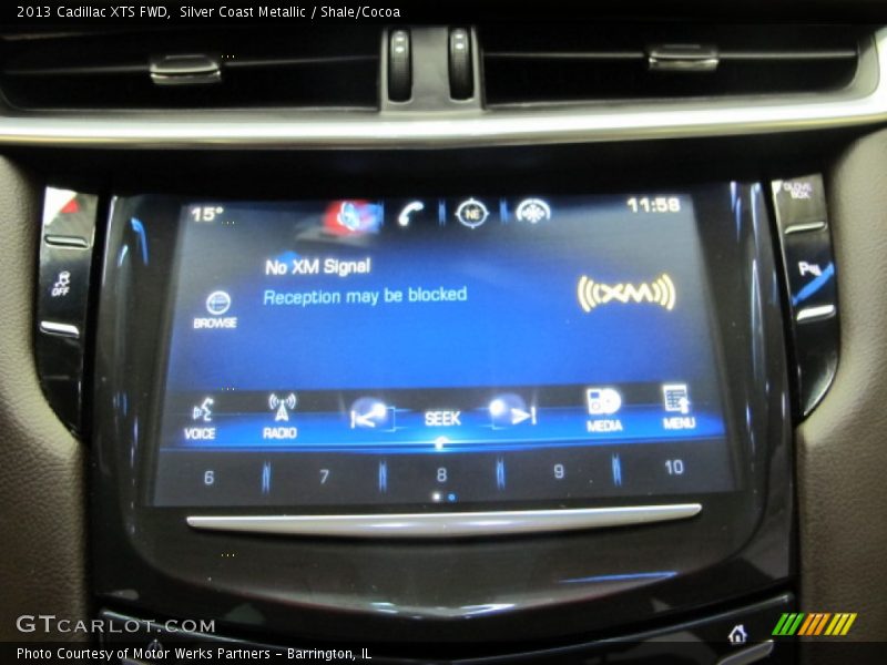 Silver Coast Metallic / Shale/Cocoa 2013 Cadillac XTS FWD