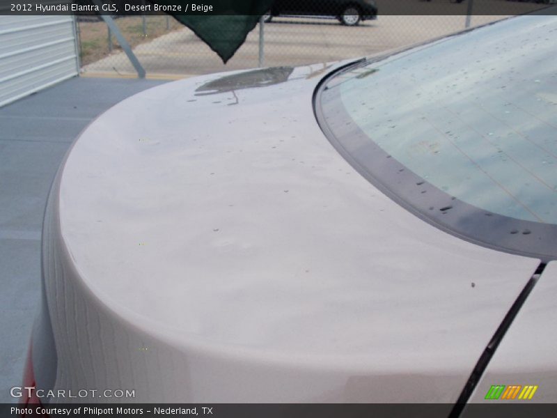 Desert Bronze / Beige 2012 Hyundai Elantra GLS