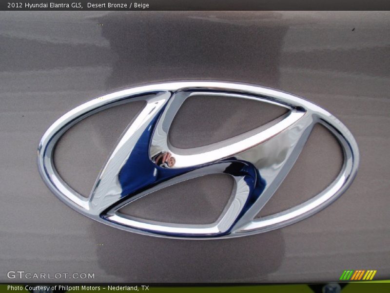 Desert Bronze / Beige 2012 Hyundai Elantra GLS