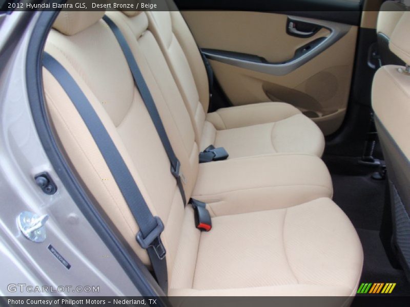 Desert Bronze / Beige 2012 Hyundai Elantra GLS