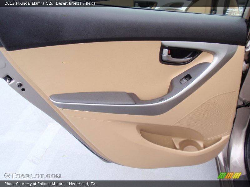 Desert Bronze / Beige 2012 Hyundai Elantra GLS
