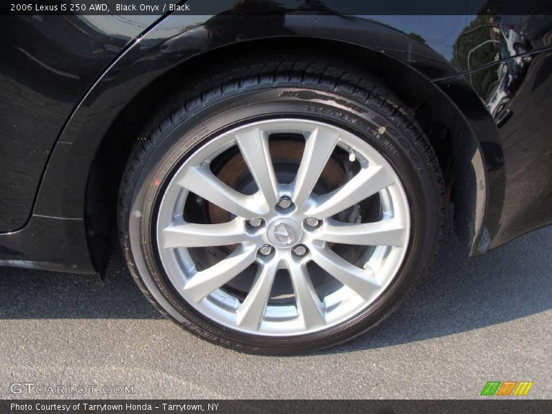 Black Onyx / Black 2006 Lexus IS 250 AWD