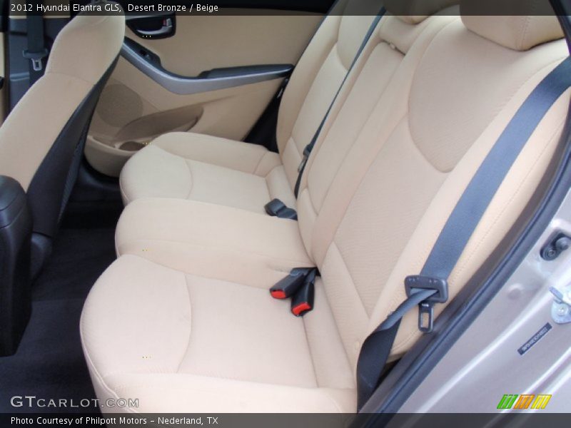 Desert Bronze / Beige 2012 Hyundai Elantra GLS
