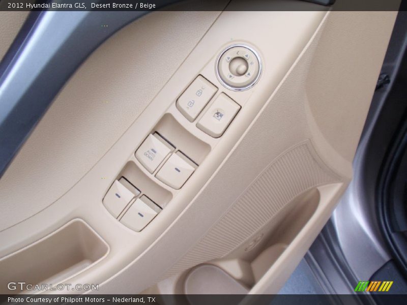 Desert Bronze / Beige 2012 Hyundai Elantra GLS