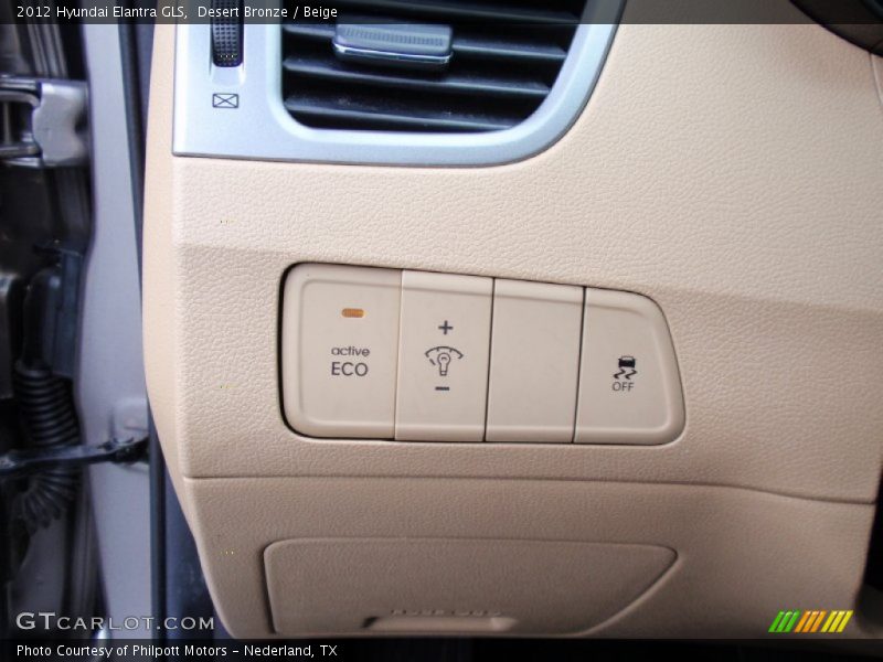 Desert Bronze / Beige 2012 Hyundai Elantra GLS