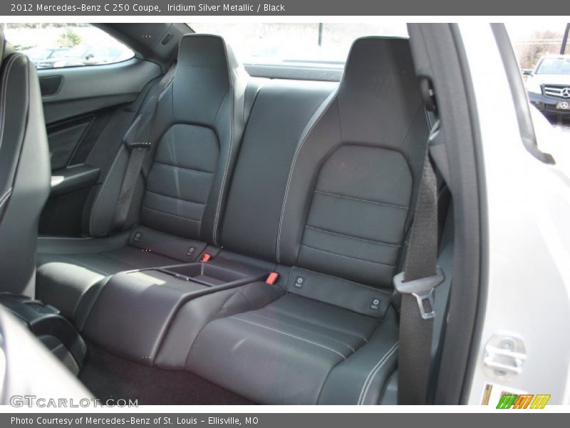 Iridium Silver Metallic / Black 2012 Mercedes-Benz C 250 Coupe