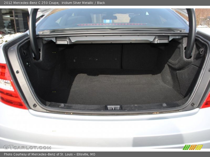 Iridium Silver Metallic / Black 2012 Mercedes-Benz C 250 Coupe