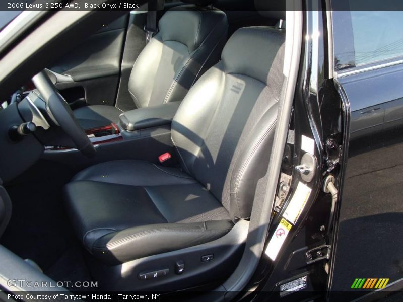 Black Onyx / Black 2006 Lexus IS 250 AWD