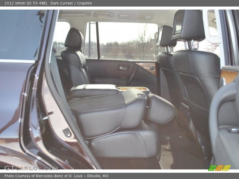 Dark Currant / Graphite 2012 Infiniti QX 56 4WD